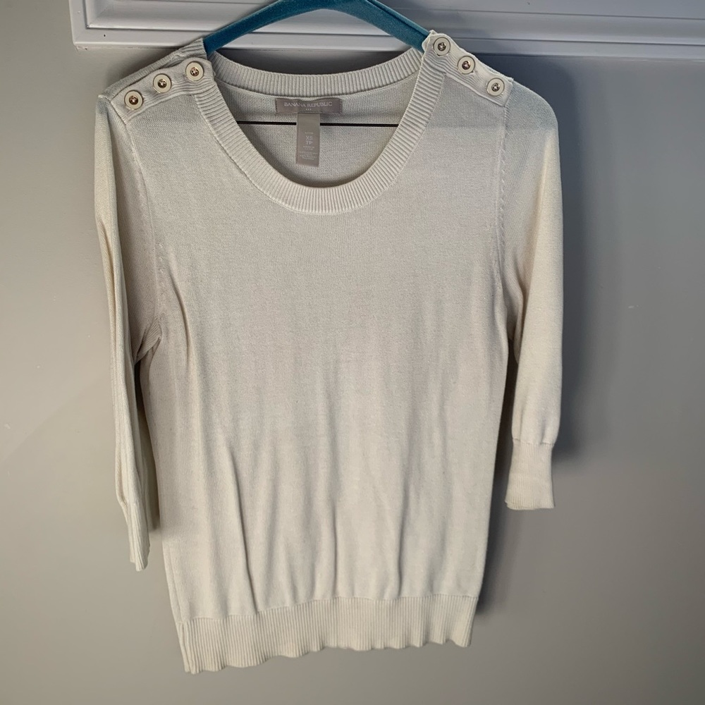 Two Banana Republic sweaters - xs
